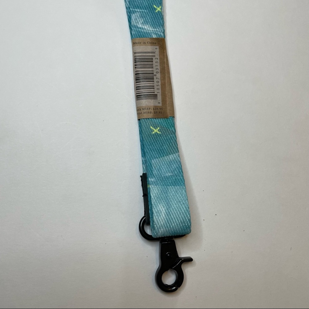 Blue Thread Wallet Lanyard - Picture 4 of 7